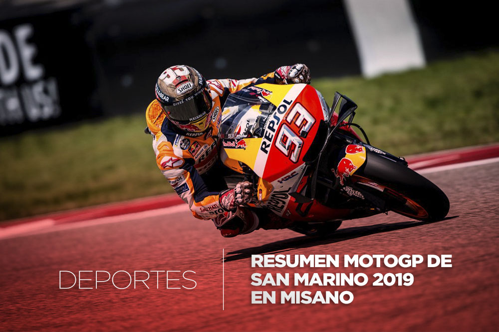 Resumen Campeonato del Mundo MotoGP, San Marino 2019